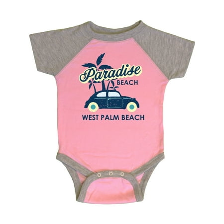 Inktastic Paradise Beach in West Palm Beach with Palm Trees and Car Gift Baby Boy or Baby Girl Bodysuit
Inktastic Paradise Beach in West Palm Beach with Palm Trees and Car Gift Baby Boy or Baby Girl Bodysuit