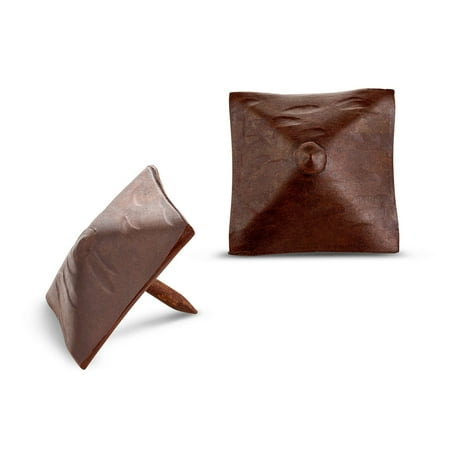 25 Pack - Iron Clavos Decorative Nails Pyramid Head 1.25 inch - Sealed Rusted - Decorative Accent for Home Improvement - Farmhouse Shutters Barn Door Furniture Gates - Borderland Rustic Hardware
25 Pack - Iron Clavos Decorative Nails Pyramid Head 1.25 inch - Sealed Rusted - Decorative Accent for Home Improvement - Farmhouse Shutters Barn Door Furniture Gates - Borderland Rustic Hardware
