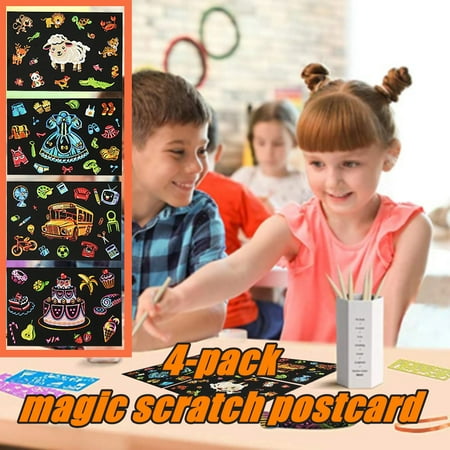 Scratch Rainbow Art Scratch Children s Rainbow Scratch It - Pictures Card Office & Stationery
Scratch Rainbow Art Scratch Children s Rainbow Scratch It - Pictures Card Office & Stationery