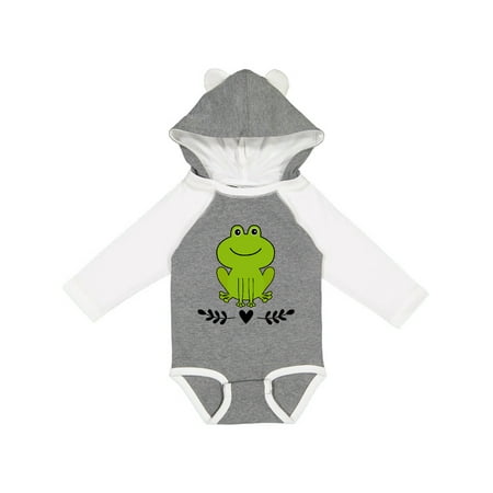 Inktastic Frog Lover Clothes for Baby Gift Baby Girl Long Sleeve Bodysuit