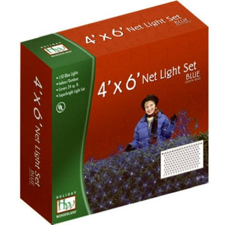 Noma/inliten Holiday Wonderland 150 Count Blue Bulbs Net-Style Light Set With End C
Noma/inliten Holiday Wonderland 150 Count Blue Bulbs Net-Style Light Set With End C