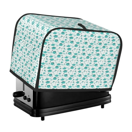 KLL Utensiles Print 2 Slice Toaster Dust Covers Kitchen Small Appliance Cover with 2 Pockets Can hold Jam Spreader Knife & Toaster Tongs (11.4 x 7.9 x 7.5)
KLL Utensiles Print 2 Slice Toaster Dust Covers Kitchen Small Appliance Cover with 2 Pockets Can hold Jam Spreader Knife & Toaster Tongs (11.4 x 7.9 x 7.5)