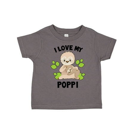 Inktastic Cute Sloth I Love My Poppi with Green Leaves Gift Toddler Boy or Toddler Girl T-Shirt
Inktastic Cute Sloth I Love My Poppi with Green Leaves Gift Toddler Boy or Toddler Girl T-Shirt