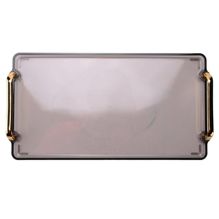 Golden Handle Nordic Transparency Storage Pallet Rectangle Tea Set Cup Sundries Home Kitchen Supplies Serving Tray E
Golden Handle Nordic Transparency Storage Pallet Rectangle Tea Set Cup Sundries Home Kitchen Supplies Serving Tray E