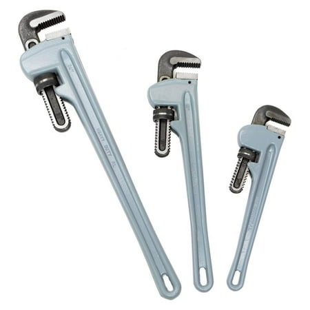 Stark 3PCS Aluminium Pipe Wrench Adjustable Jaw Plumbing Pipe Wrench (14 18 24 inch) Pipe Wrench Set
Stark 3PCS Aluminium Pipe Wrench Adjustable Jaw Plumbing Pipe Wrench (14 18 24 inch) Pipe Wrench Set
