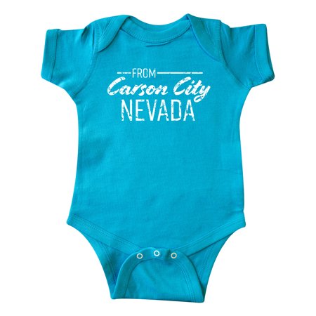 Inktastic From Carson City Nevada in White Distressed Text Gift Baby Boy or Baby Girl Bodysuit
Inktastic From Carson City Nevada in White Distressed Text Gift Baby Boy or Baby Girl Bodysuit