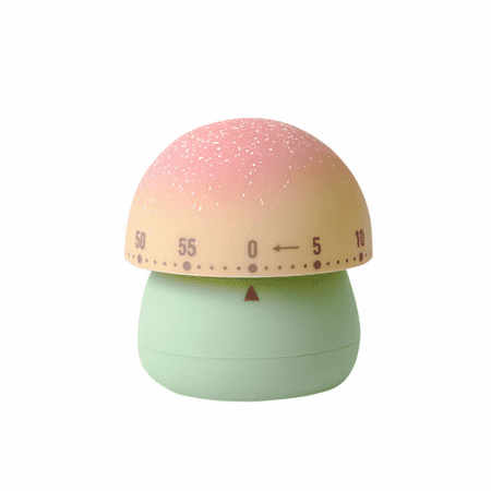 JUSTUP Mechanical Kitchen Timer Cute Mushroom Timer for Kids Wind Up 60 Minutes Manual Countdown Timer for Classroom Home Study and Cooking (Green Base)
JUSTUP Mechanical Kitchen Timer Cute Mushroom Timer for Kids Wind Up 60 Minutes Manual Countdown Timer for Classroom Home Study and Cooking (Green Base)