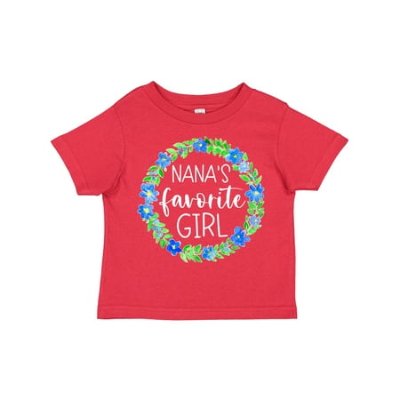Inktastic Nana s Favorite Girl Blue Flower Wreath Gift Toddler Toddler Girl T-Shirt
Inktastic Nana s Favorite Girl Blue Flower Wreath Gift Toddler Toddler Girl T-Shirt