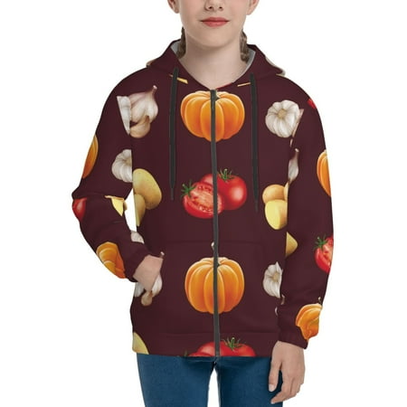 Hoodies for Teen Girls Boys Garlic tomato pumpkin potato Long Sleeve Youth Kids Essentials Zip Up Hoodie Lghtweight Fashion Hoodies & Sweatshirts Jacket Fall Winter Outfits Tops
Hoodies for Teen Girls Boys Garlic tomato pumpkin potato Long Sleeve Youth Kids Essentials Zip Up Hoodie Lghtweight Fashion Hoodies & Sweatshirts Jacket Fall Winter Outfits Tops