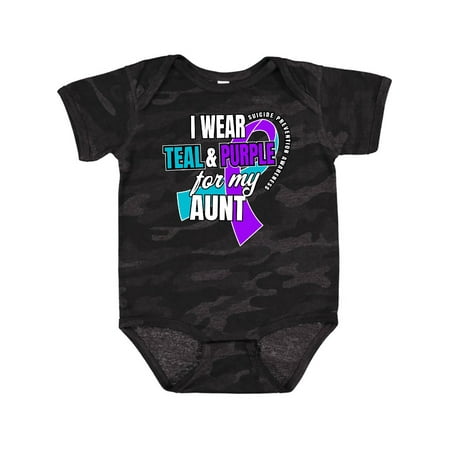 Inktastic Suicide Prevention I Wear Teal and Purple for My Aunt Gift Baby Boy or Baby Girl Bodysuit
Inktastic Suicide Prevention I Wear Teal and Purple for My Aunt Gift Baby Boy or Baby Girl Bodysuit