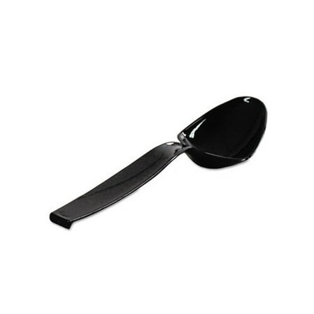 Plastic Spoons 9 Inches Black 144/Case