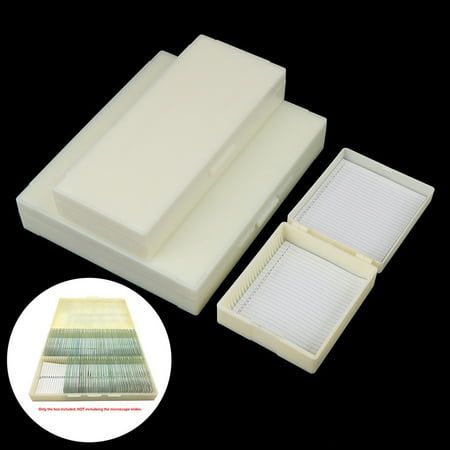 (C)Plastic Microscope Glass Slide Box 25/50/100pcs Biological Slices Storage Case
(C)Plastic Microscope Glass Slide Box 25/50/100pcs Biological Slices Storage Case