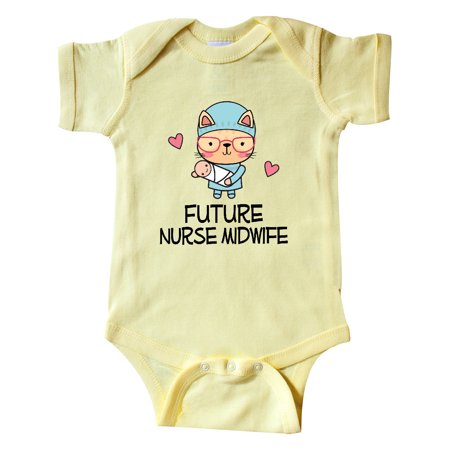 Inktastic Future Nurse Midwife Gift Gift Baby Girl Bodysuit