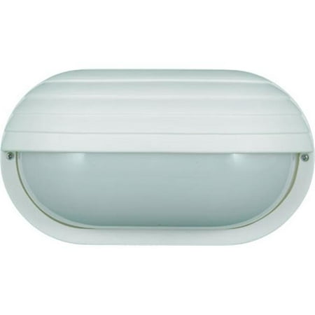 Dabmar Lighting W8510-W 5.88 x 10.38 x 4.50 in. 120 V 25 watts Incandenscent Type Polycarbonate Surface Mounted Wall Fixture Light White
Dabmar Lighting W8510-W 5.88 x 10.38 x 4.50 in. 120 V 25 watts Incandenscent Type Polycarbonate Surface Mounted Wall Fixture Light White