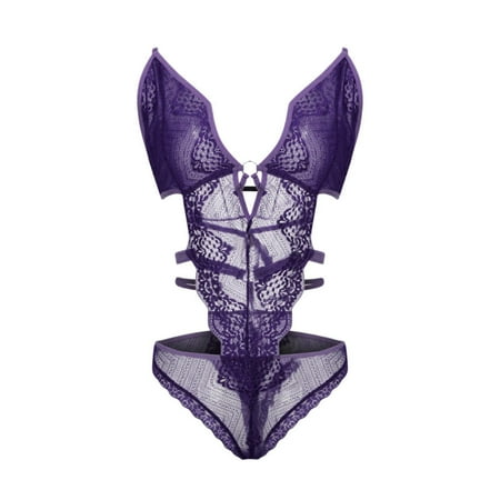 AnuirheiH Women Lingerie Sets Sexy Soild Exquisite Lace Lingerie Bodysuit Cut-Out Sleepwear On Sale
AnuirheiH Women Lingerie Sets Sexy Soild Exquisite Lace Lingerie Bodysuit Cut-Out Sleepwear On Sale