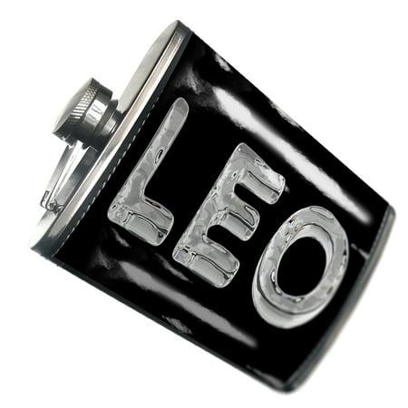 NEONBLOND Flask Leo Clear Ice Cubes on Black
