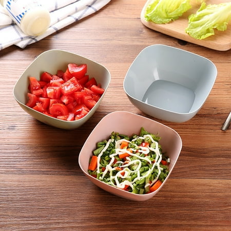 GROFRY Square Bowl Unbreakable Multifunctional Plastic Eco-friendly Salad Fruit Bowl for Kitchen
GROFRY Square Bowl Unbreakable Multifunctional Plastic Eco-friendly Salad Fruit Bowl for Kitchen