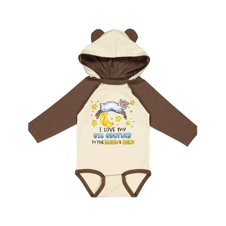 Inktastic I Love my Big Brother to the Moon and Back Cute Sheep Gift Baby Boy or Baby Girl Long Sleeve Bodysuit
Inktastic I Love my Big Brother to the Moon and Back Cute Sheep Gift Baby Boy or Baby Girl Long Sleeve Bodysuit