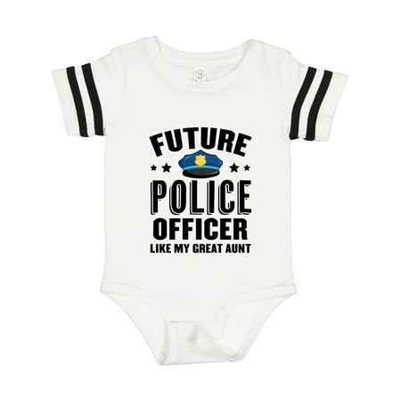 Inktastic Future Police Officer Like My Great Aunt Gift Baby Boy or Baby Girl Bodysuit
Inktastic Future Police Officer Like My Great Aunt Gift Baby Boy or Baby Girl Bodysuit