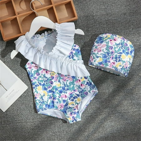 Gubotare Girls Swimsuit Ruffle Bathing Suit Girls Fllower Swimwear (3 To 8 Years) Size 11 Girls Bathing Suit Blue 5-6 Years
Gubotare Girls Swimsuit Ruffle Bathing Suit Girls Fllower Swimwear (3 To 8 Years) Size 11 Girls Bathing Suit Blue 5-6 Years