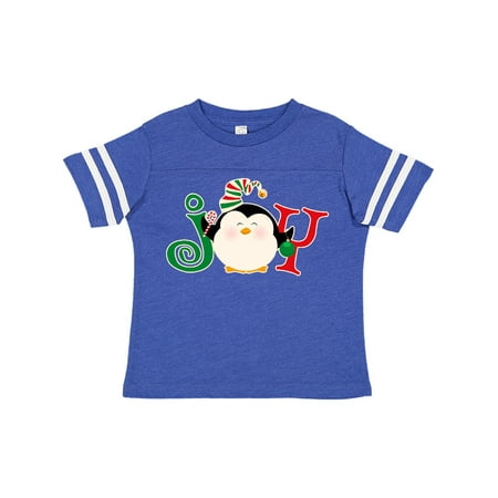 Inktastic Christmas Penguin Joy 2 Gift Toddler Boy or Toddler Girl T-Shirt