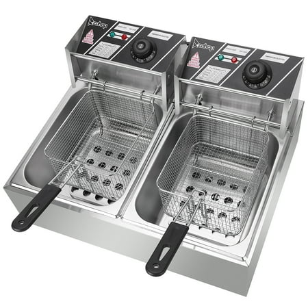 raointy 6/12L Commercial Electric Deep Fryer Kitchen Restaurant Frying Chip w/ Basket No.02
raointy 6/12L Commercial Electric Deep Fryer Kitchen Restaurant Frying Chip w/ Basket No.02