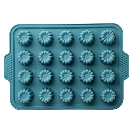 20 in a Row Easter Biscuit Cake Mould Reusable Easy to Clean Silicone Cakes Mould for Home Kitchen Baking Tool Dark Blue 
20 in a Row Easter Biscuit Cake Mould Reusable Easy to Clean Silicone Cakes Mould for Home Kitchen Baking Tool Dark Blue