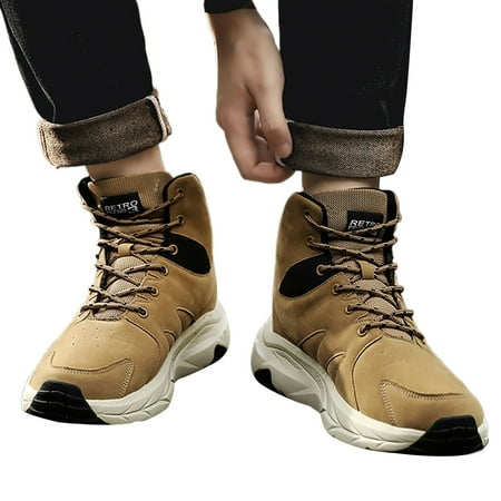 Chnzic Fashion Style Men Breathable Comfortable Leisure Solid Color Sport Ankle Boots Climbing Shoes
Chnzic Fashion Style Men Breathable Comfortable Leisure Solid Color Sport Ankle Boots Climbing Shoes