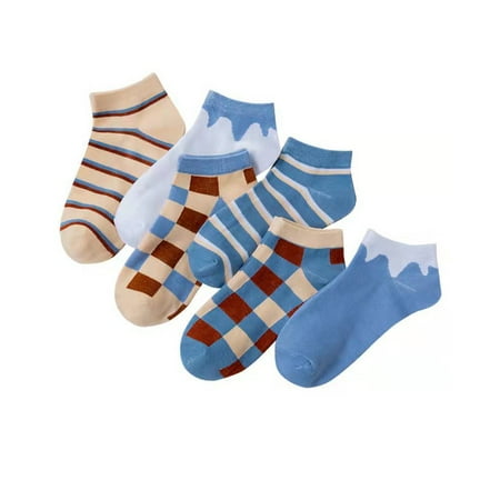 10 pairs/multiple women’s socks spring and summer blue striped plaid thin women’s boat socks plaid socks low socks
10 pairs/multiple women’s socks spring and summer blue striped plaid thin women’s boat socks plaid socks low socks