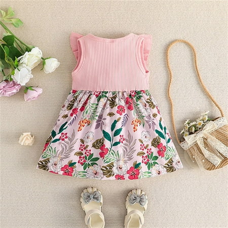 PEASKJP Flowy Dresses for Girls Toddler Girls Short Sleeve Chiffon Boho Ruffle Flowy Crew Neck Pageant Dress Sundress Girls Dress Pink 12-18 Months
PEASKJP Flowy Dresses for Girls Toddler Girls Short Sleeve Chiffon Boho Ruffle Flowy Crew Neck Pageant Dress Sundress Girls Dress Pink 12-18 Months