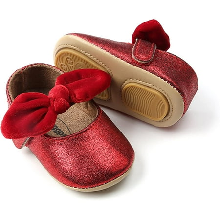 QWZNDZGR Baby Girls Mary Jane Flats Anti-Slip Rubber Sole Bow Toddler Princess Dress Shoes
QWZNDZGR Baby Girls Mary Jane Flats Anti-Slip Rubber Sole Bow Toddler Princess Dress Shoes