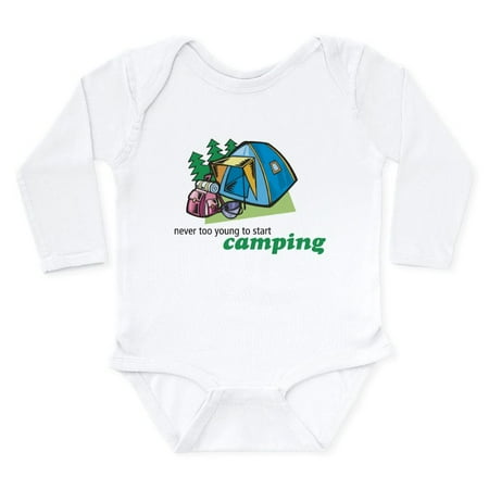 CafePress - Never Too Young To Start Camping Infant Creeper Bo - Long Sleeve Infant Bodysuit
CafePress - Never Too Young To Start Camping Infant Creeper Bo - Long Sleeve Infant Bodysuit