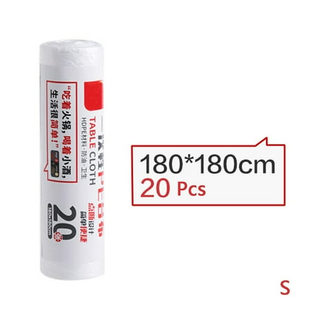 1Roll Disposable Table Cloth Party Banquet Table Cover Tablecloth 180x180cm/200x200cm for Round/Square Tables
1Roll Disposable Table Cloth Party Banquet Table Cover Tablecloth 180x180cm/200x200cm for Round/Square Tables