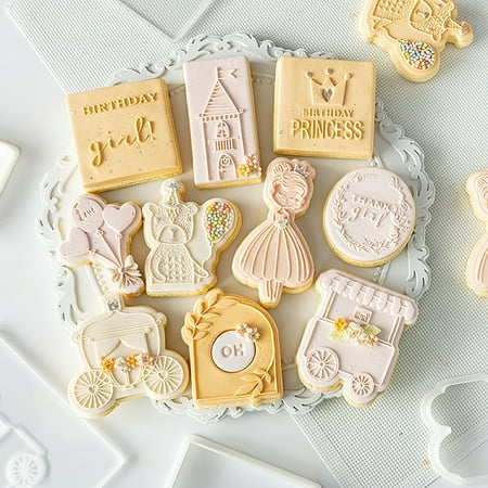 Cookie Cutter Princess Castle Pattern Shatterproof Plastic Biscuit Cutting Mould Birthday Gift
Cookie Cutter Princess Castle Pattern Shatterproof Plastic Biscuit Cutting Mould Birthday Gift