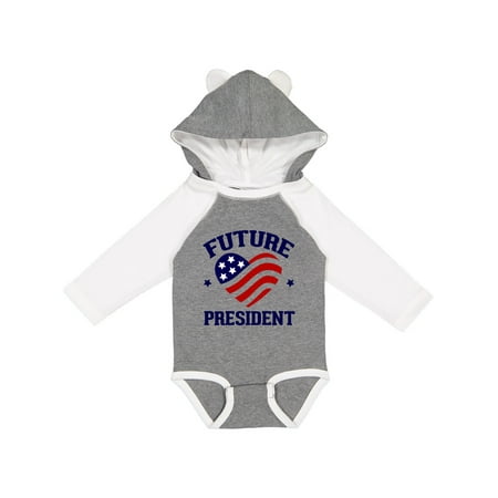 Inktastic Future President Gift Gift Baby Boy or Baby Girl Long Sleeve Bodysuit 
Inktastic Future President Gift Gift Baby Boy or Baby Girl Long Sleeve Bodysuit