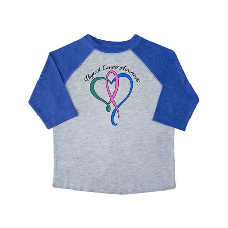 Inktastic Thyroid Cancer Awareness with Pink Teal and Blue Ribbon Gift Toddler Boy or Toddler Girl T-Shirt
Inktastic Thyroid Cancer Awareness with Pink Teal and Blue Ribbon Gift Toddler Boy or Toddler Girl T-Shirt