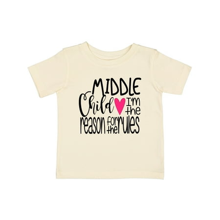 Inktastic Middle Child I m the Reason for the Rules Gift Baby Boy or Baby Girl T-Shirt
Inktastic Middle Child I m the Reason for the Rules Gift Baby Boy or Baby Girl T-Shirt