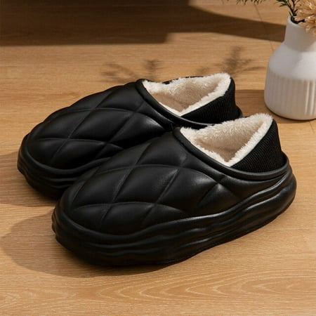 CoCopeanut House Slippers Men Winter Slippers New Plush Warm Waterproof Eva Home Shoes Mens Soft Comfortable Non Slip Cotton Shoes Indoor
CoCopeanut House Slippers Men Winter Slippers New Plush Warm Waterproof Eva Home Shoes Mens Soft Comfortable Non Slip Cotton Shoes Indoor