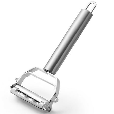 3 in 1 Kitchen Peeler Stainless Steel Fruit Peeler with Hanging Hole Multifunctional Potato Grater Vegetable Slicer Hole Digger
3 in 1 Kitchen Peeler Stainless Steel Fruit Peeler with Hanging Hole Multifunctional Potato Grater Vegetable Slicer Hole Digger