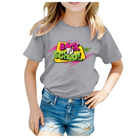 Kids School Season Back to School Season Printed Casual Short Sleeve Top T Shirt Long Sleeve Undershirt for Kids Girls Long Sleeve Shirts Girl Size 12 Clothes Girls Dance Girls Clothes Long Sleeves
Kids School Season Back to School Season Printed Casual Short Sleeve Top T Shirt Long Sleeve Undershirt for Kids Girls Long Sleeve Shirts Girl Size 12 Clothes Girls Dance Girls Clothes Long Sleeves