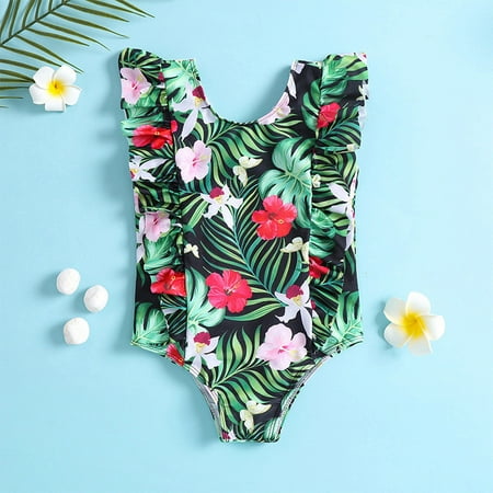 PEONAVET Toddler Baby Girls Onepiece Swimsuit Infant Girl Ruffle Summer Swimwear Sleeveless Bathing Suit Little Girl Sunsuit for 4-5Years - Summer Savings Clearance
PEONAVET Toddler Baby Girls Onepiece Swimsuit Infant Girl Ruffle Summer Swimwear Sleeveless Bathing Suit Little Girl Sunsuit for 4-5Years - Summer Savings Clearance