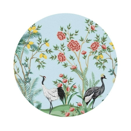 Bingfone Vintage Chinoiserie Floral Palm Tree Leather Drinks Coasters With Set Of 6 Suitable For Home Kitchen Coffee Cup Coasters Home Gift
Bingfone Vintage Chinoiserie Floral Palm Tree Leather Drinks Coasters With Set Of 6 Suitable For Home Kitchen Coffee Cup Coasters Home Gift