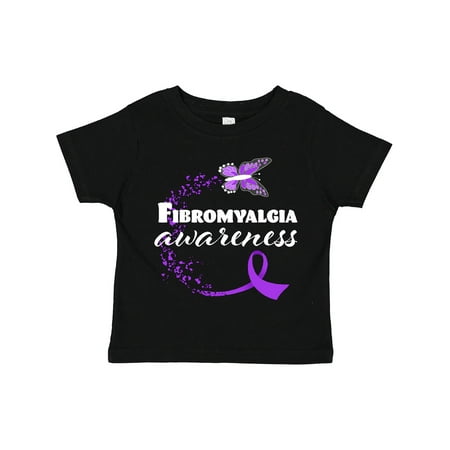 Inktastic Fibromyalgia Awareness butterfly ribbon Boys or Girls Toddler T-Shirt 
Inktastic Fibromyalgia Awareness butterfly ribbon Boys or Girls Toddler T-Shirt