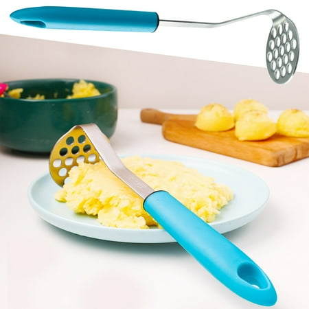 LnjYIGJ Stainless Steel Potato Mashers Garlic Mud Pressure Puree Tool Kitchen Utensils & Gadgets
LnjYIGJ Stainless Steel Potato Mashers Garlic Mud Pressure Puree Tool Kitchen Utensils & Gadgets