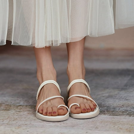 uikmnh Slippers for Women Spring Summer Women s Sandals Flat Thong Low Heel Casual Solid Color Slippers Beige 8.5
uikmnh Slippers for Women Spring Summer Women s Sandals Flat Thong Low Heel Casual Solid Color Slippers Beige 8.5