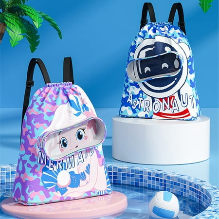 SUSUchens Children Swimming Bag Dry And Wet Separation Storage Waterproof Adjustable Double Shoulder Straps Backpack Cartoon Print Beach Bag Fitness Toiletry Bag Purple Size S
SUSUchens Children Swimming Bag Dry And Wet Separation Storage Waterproof Adjustable Double Shoulder Straps Backpack Cartoon Print Beach Bag Fitness Toiletry Bag Purple Size S