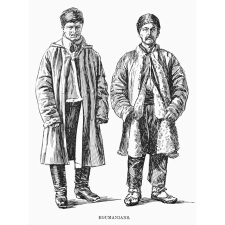Romanian Immigrants 1892 Nsketch Done At The Original Immigrant Building At Ellis Island New York Wood Engraving American 1892 Poster Print by Granger Collection