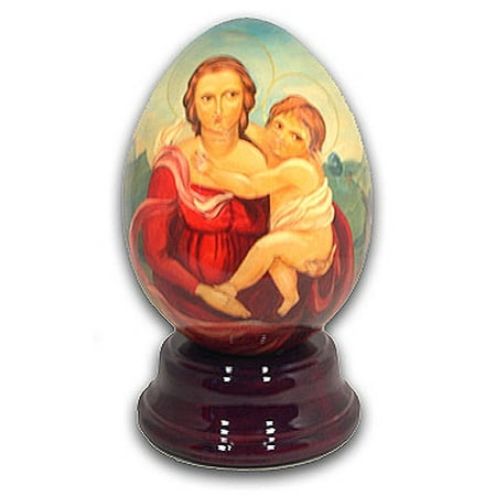 Madonna Hand Painted Reuge Musical Egg - Unforgettable