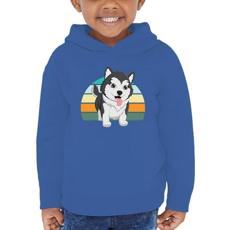 Husky Pup Retro Design T-Shirt Toddler -Image by Shutterstock 5 Toddler