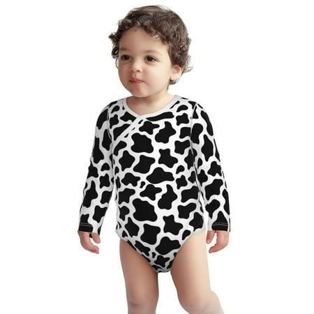Haiem Cow Print Black White Printed Unisex-Baby Long Sleeve Onesies Bodysuits Unisex Babies Snap-Up Rompers-3 Months
Haiem Cow Print Black White Printed Unisex-Baby Long Sleeve Onesies Bodysuits Unisex Babies Snap-Up Rompers-3 Months